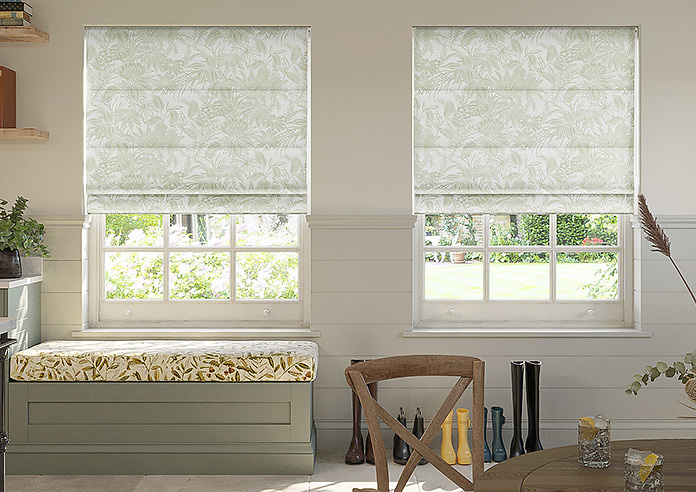 Maui, Pistachio - Twist&Fit Roman Blind - Image 3